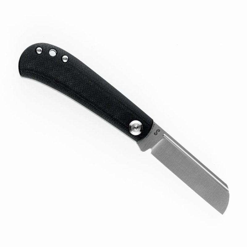 Bevy Slip Joint Knife Black G10 Handle (2.9” 154CM Blade)Nick Swan Design-T2026F1 Black | Folding Pocket Knives