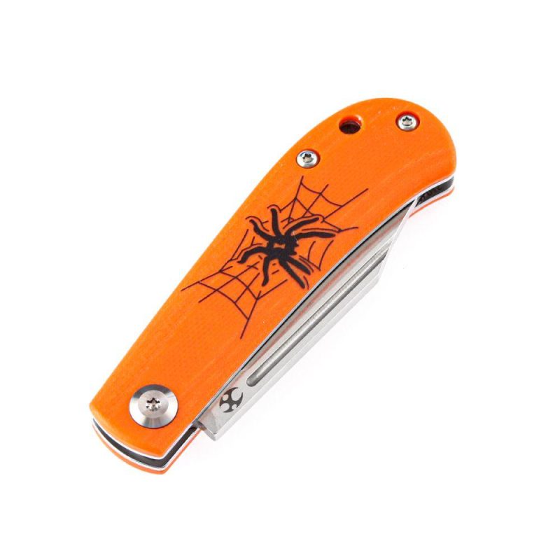 Bevy Slip Joint Knife Orange G10 Handle (2.45” 154CM Blade)Nick Swan Design-T2026SW Orange | Folding Pocket Knives