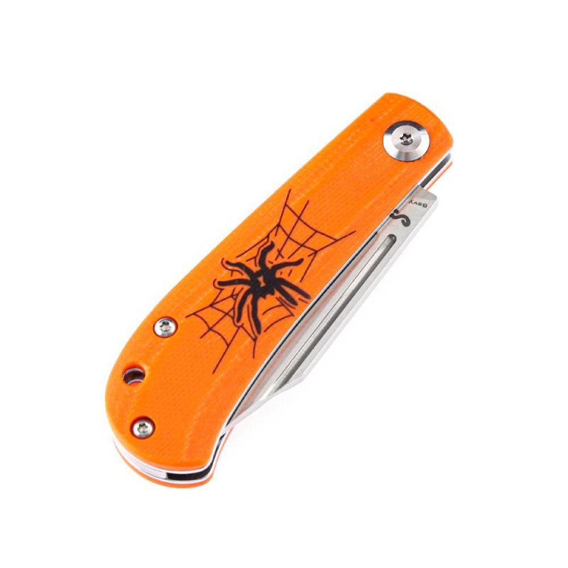 Bevy Slip Joint Knife Orange G10 Handle (2.45” 154CM Blade)Nick Swan Design-T2026SW Orange | Folding Pocket Knives