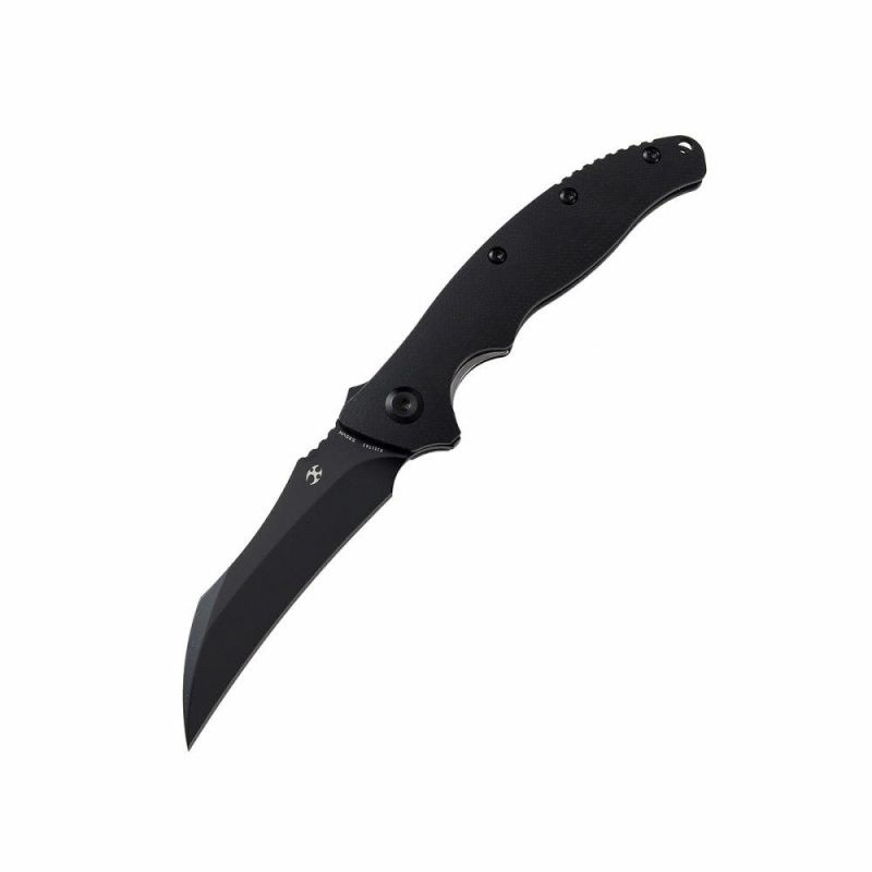 Copperhead K1017A3 Black Coating CPM-S35VN Blade Black G10 Handle with Branton/Ehlers Design | Folding Pocket Knives