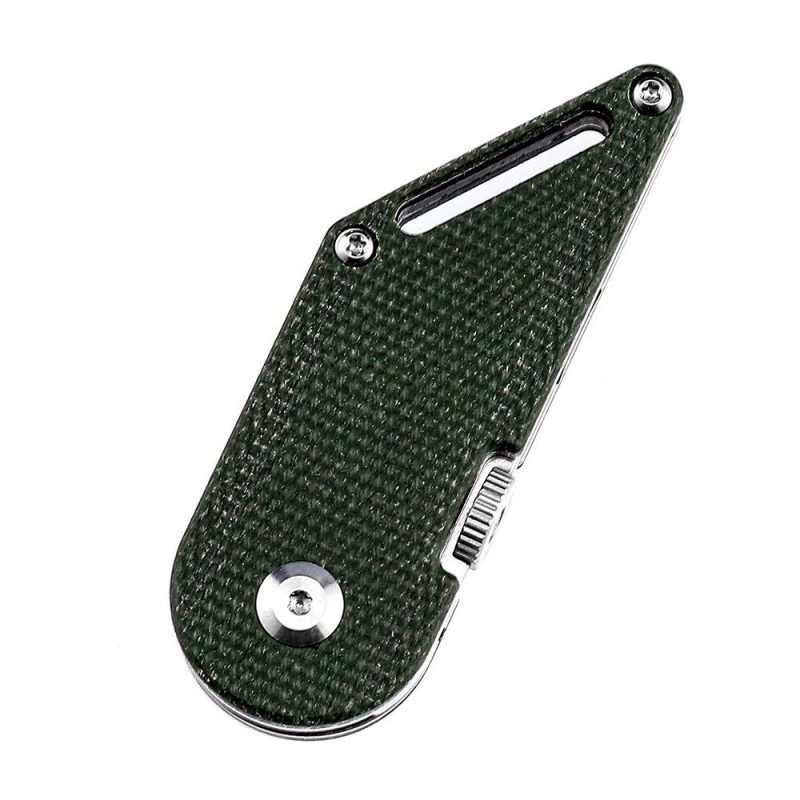 Dash T3045A5 Designed by Dirk Pinkerton Stonewashed 154CM Green Micarta Green | Folding Pocket Knives