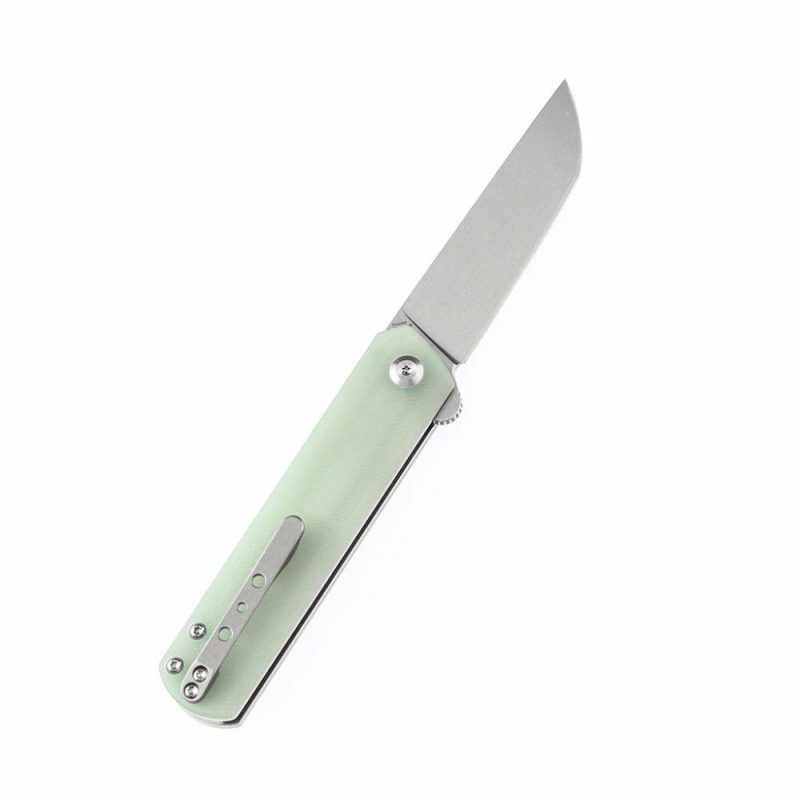 Foosa T2020T4 154CM Blade Natural G10 Handle with Rolf Helbig Design Natural | Folding Pocket Knives