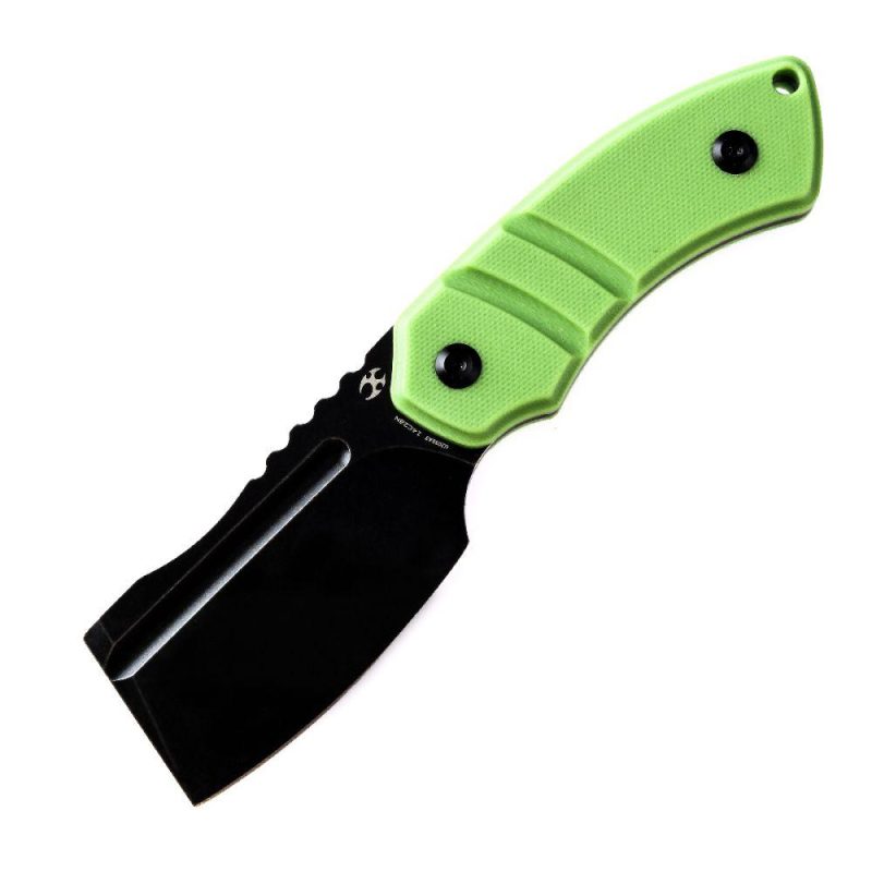 Korvid S Fixed Blade Grass Green G10 + Kydex Sheath Handle (2.9" 14C28N Blade) Koch Tools -G2030A3 Grass Green | Fixed Blades