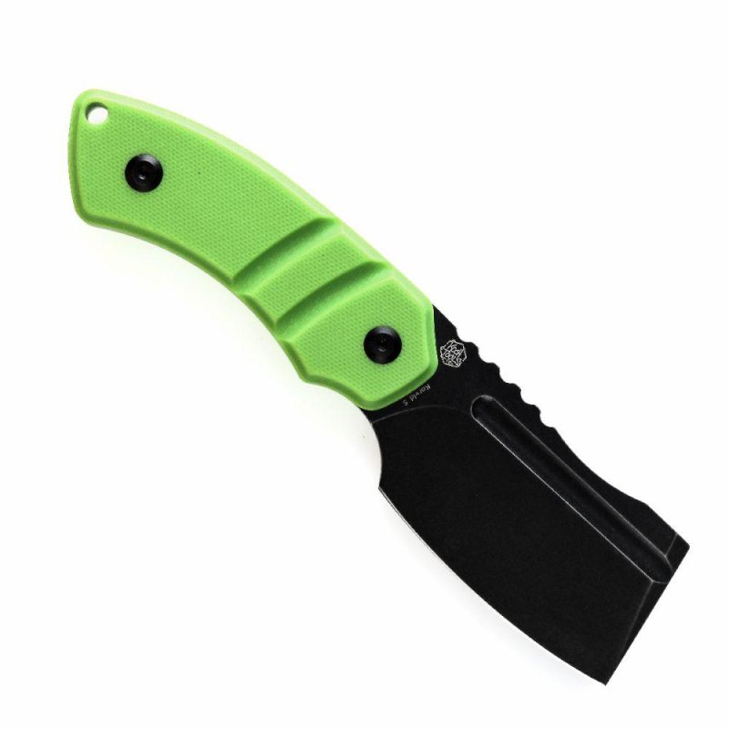 Korvid S Fixed Blade Grass Green G10 + Kydex Sheath Handle (2.9" 14C28N Blade) Koch Tools -G2030A3 Grass Green | Fixed Blades