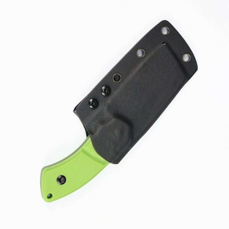 Korvid S Fixed Blade Grass Green G10 + Kydex Sheath Handle (2.9" 14C28N Blade) Koch Tools -G2030A3 Grass Green | Fixed Blades