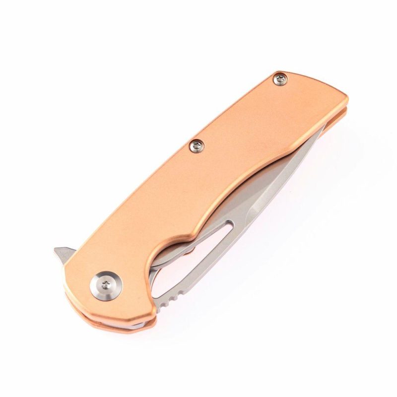 Kryo K1001C1 CPM-S35VN Blade Red Copper Handle with Kim Ning Design Red | Folding Pocket Knives