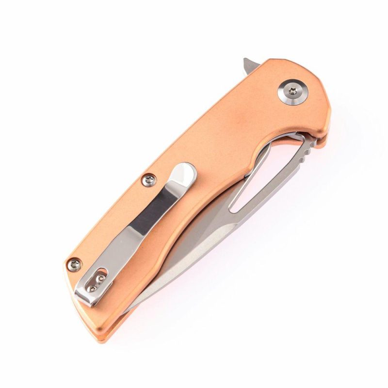 Kryo K1001C1 CPM-S35VN Blade Red Copper Handle with Kim Ning Design Red | Folding Pocket Knives